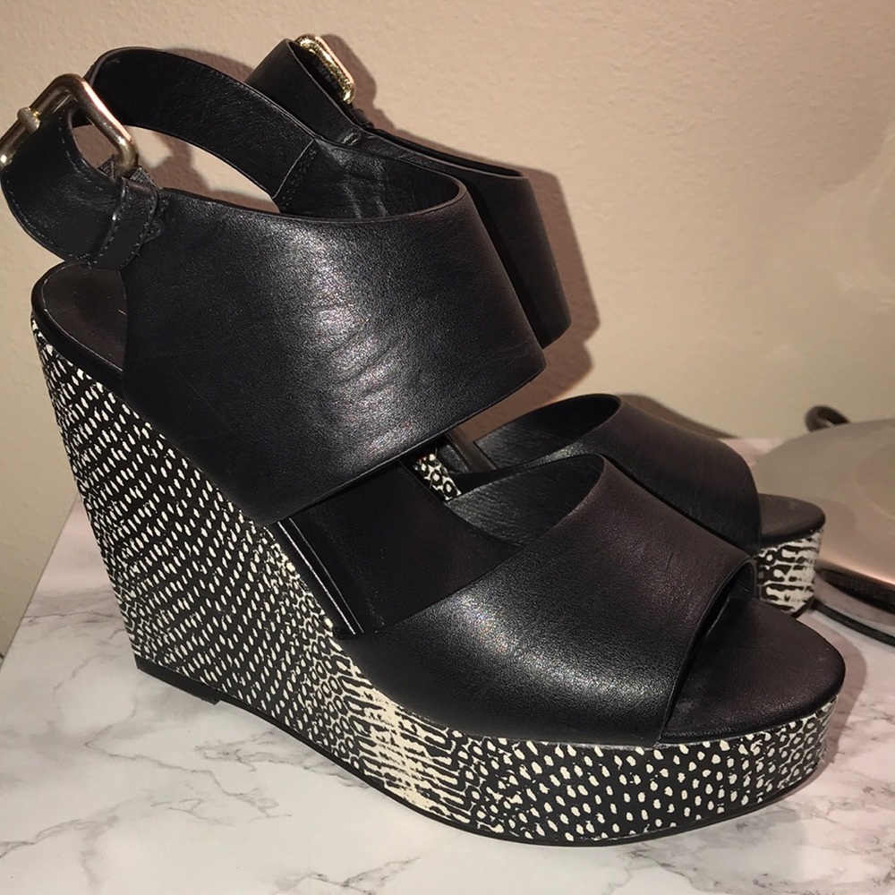 Mossimo Black Wedges 6.5